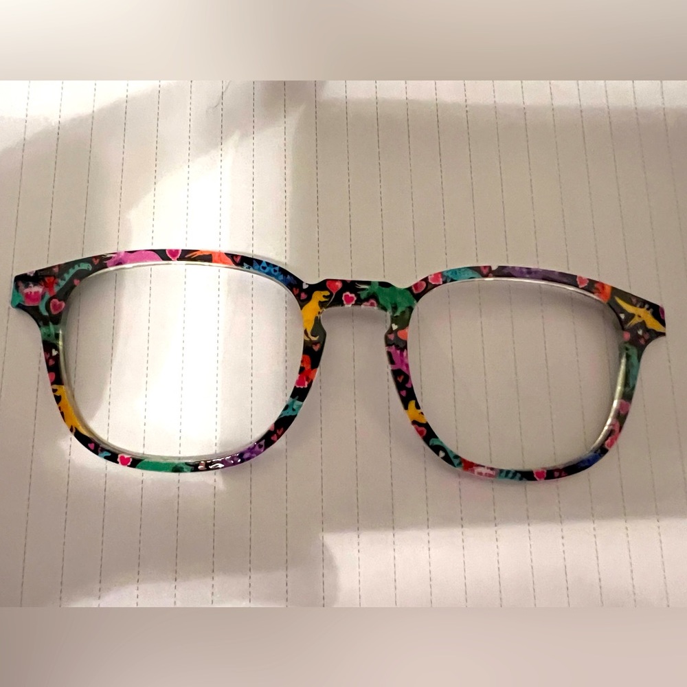 Pair Eyewear Valentine Dino Toppers for the Otis frames
